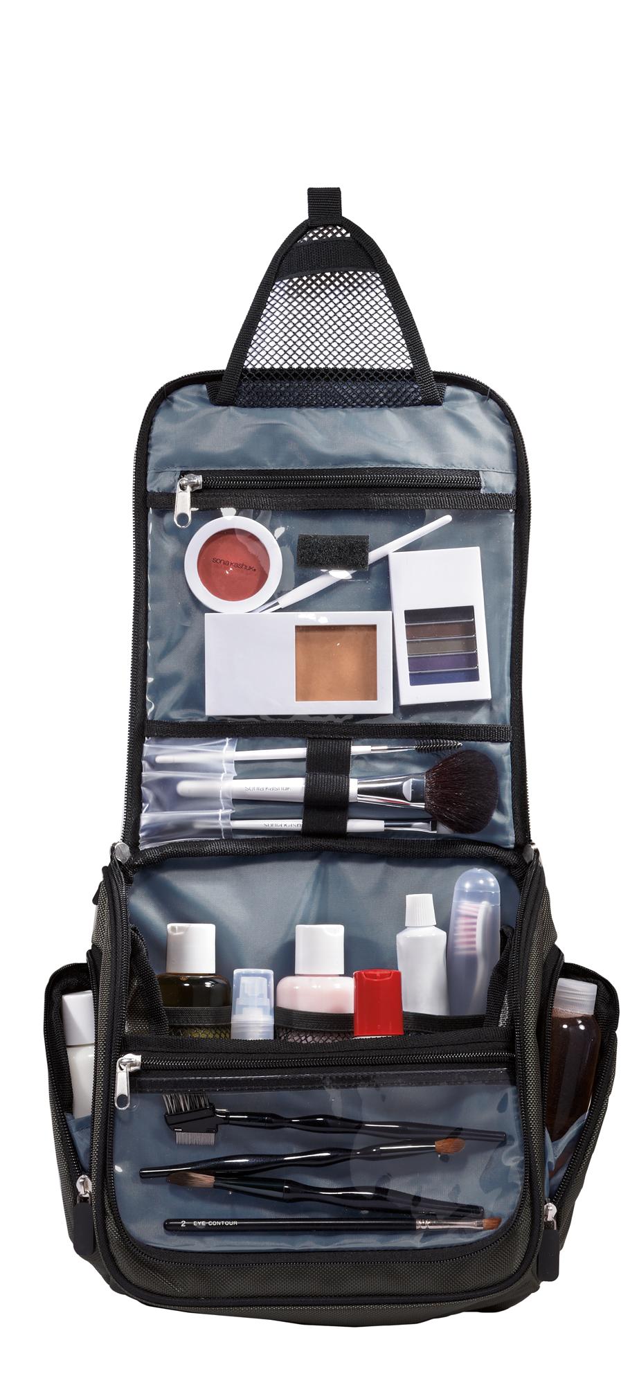 Black Port Authority Hanging Toiletry Kit. BG700