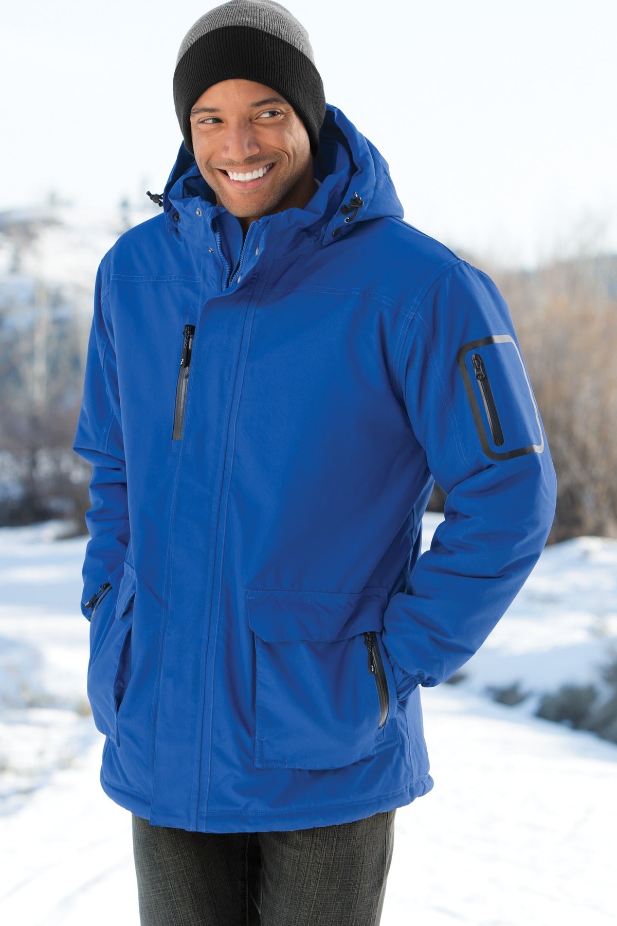 Black Port Authority Heavyweight Parka. J799