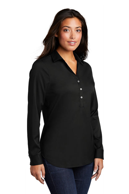 Black Port Authority Ladies City Stretch Tunic LW680