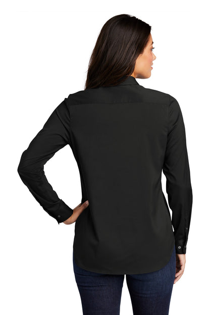 Black Port Authority Ladies City Stretch Tunic LW680