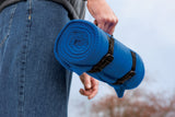 Black Port Authority - Value Fleece Blanket with Strap. BP10
