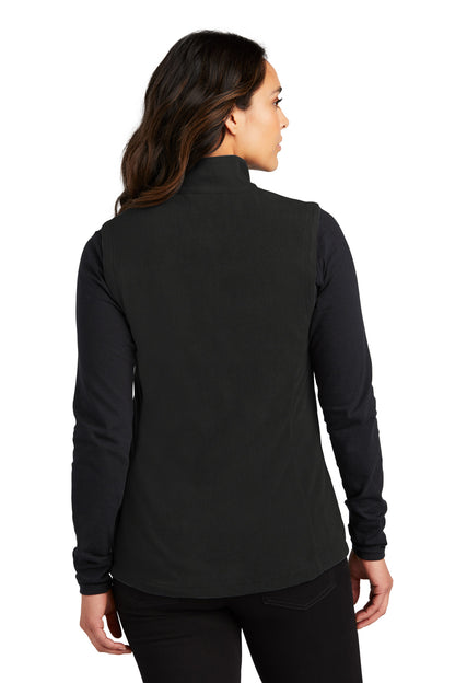 Black Port Authority Women's Accord Microfleece Vest L152