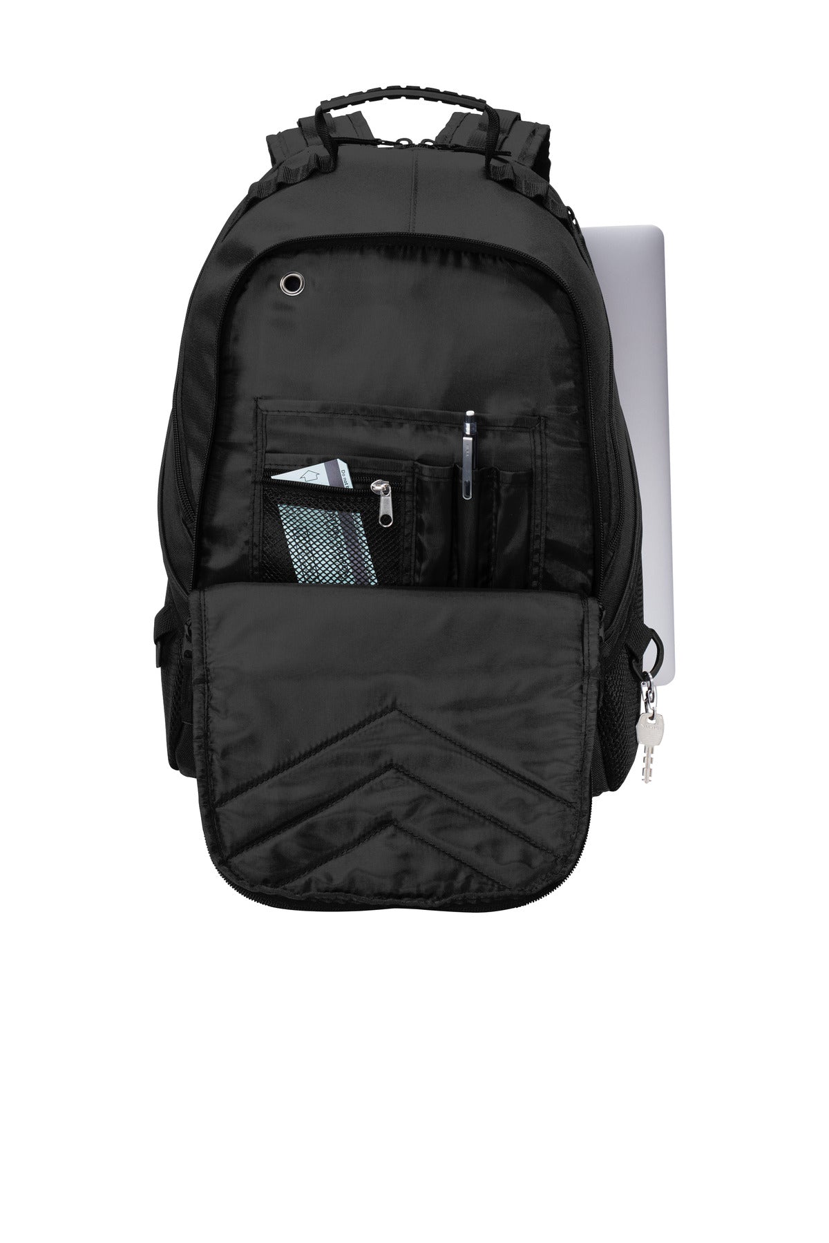 Black Port Authority Xcape Computer Backpack. BG100