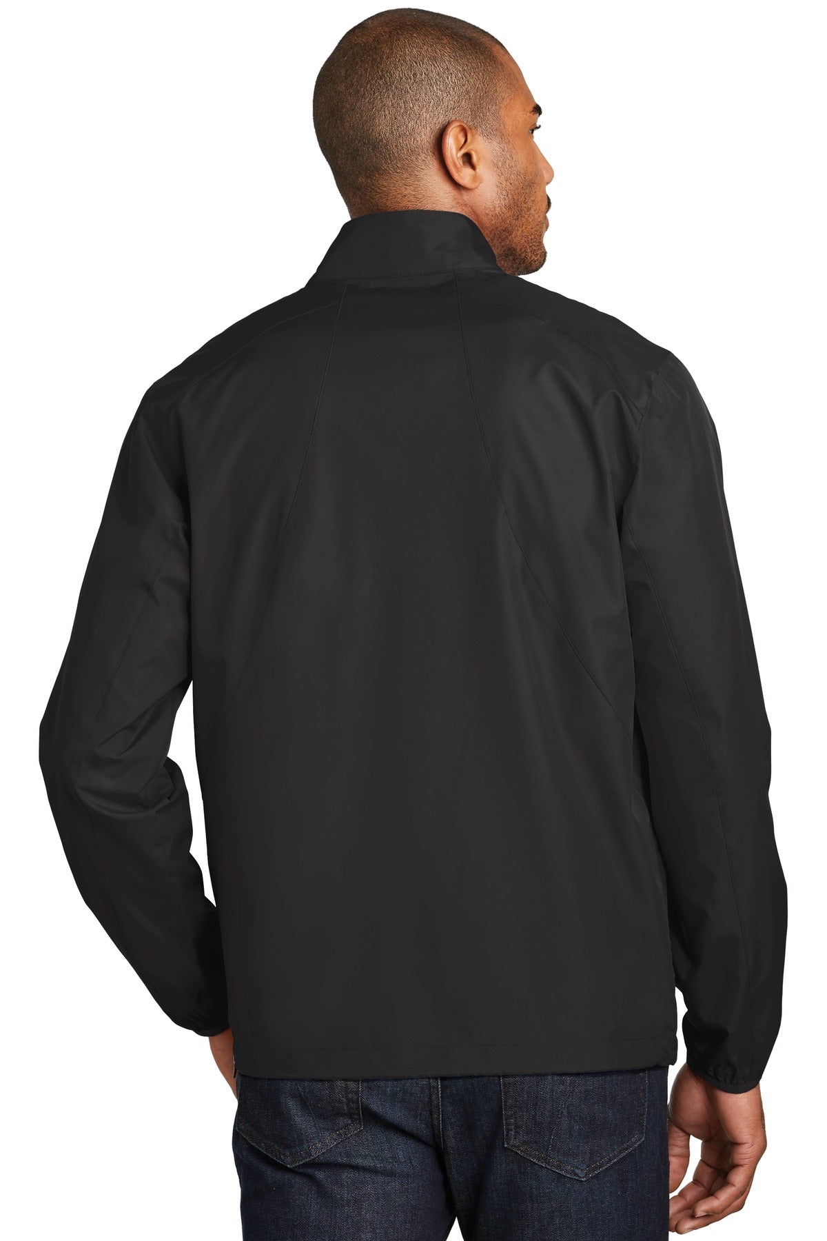 Black Port Authority Zephyr 1/2-Zip Pullover. J343
