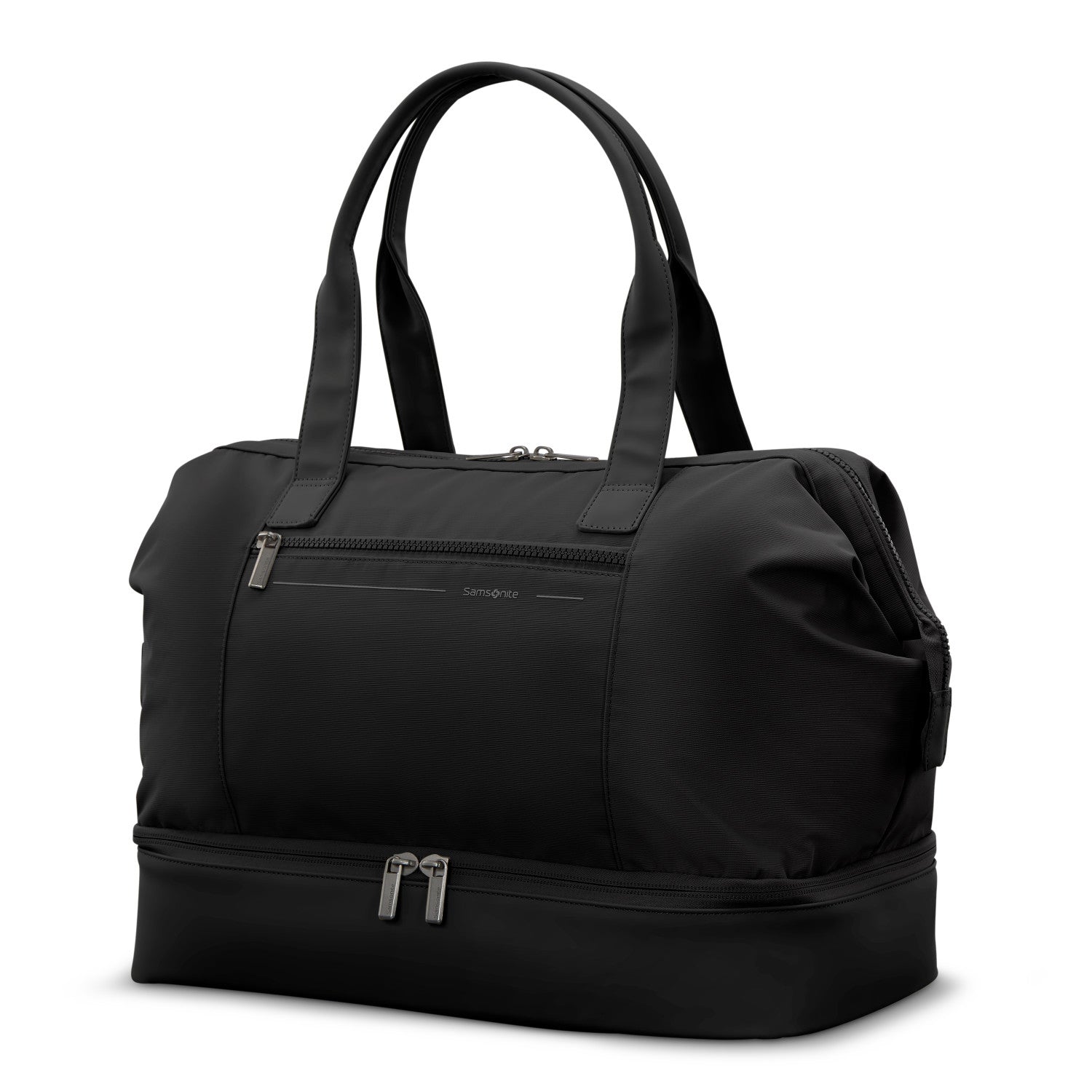 Black Samsonite Better Than Basic Weekender plain