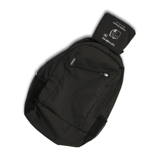 Black Samsonite Foldable Backpack plain