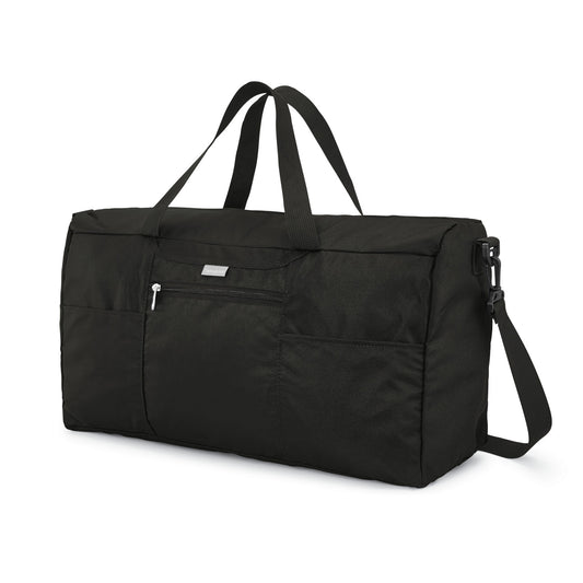 Black Samsonite Foldaway Duffel plain