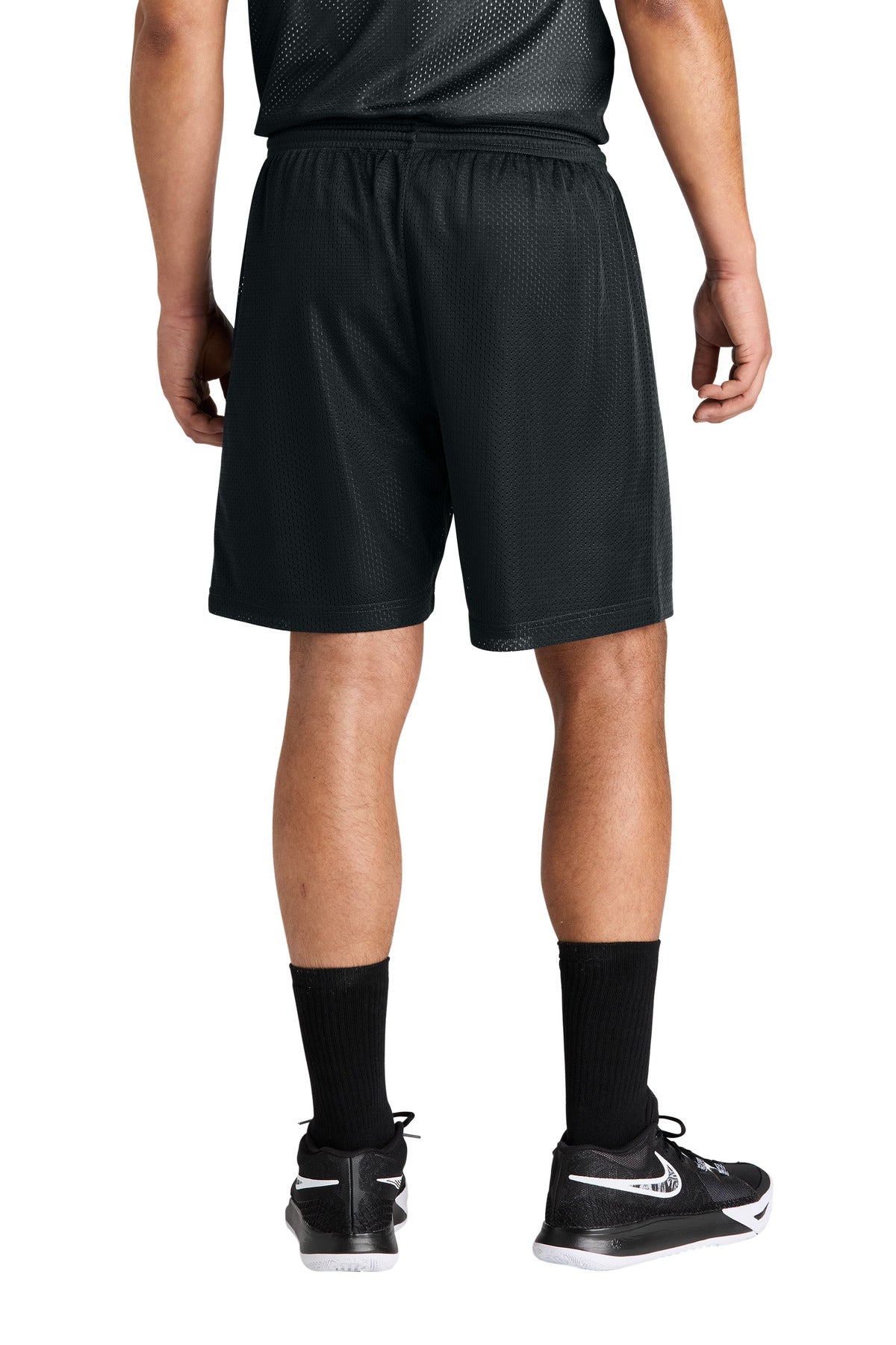 Black Sport-Tek PosiCharge Mesh 7" Short ST5100