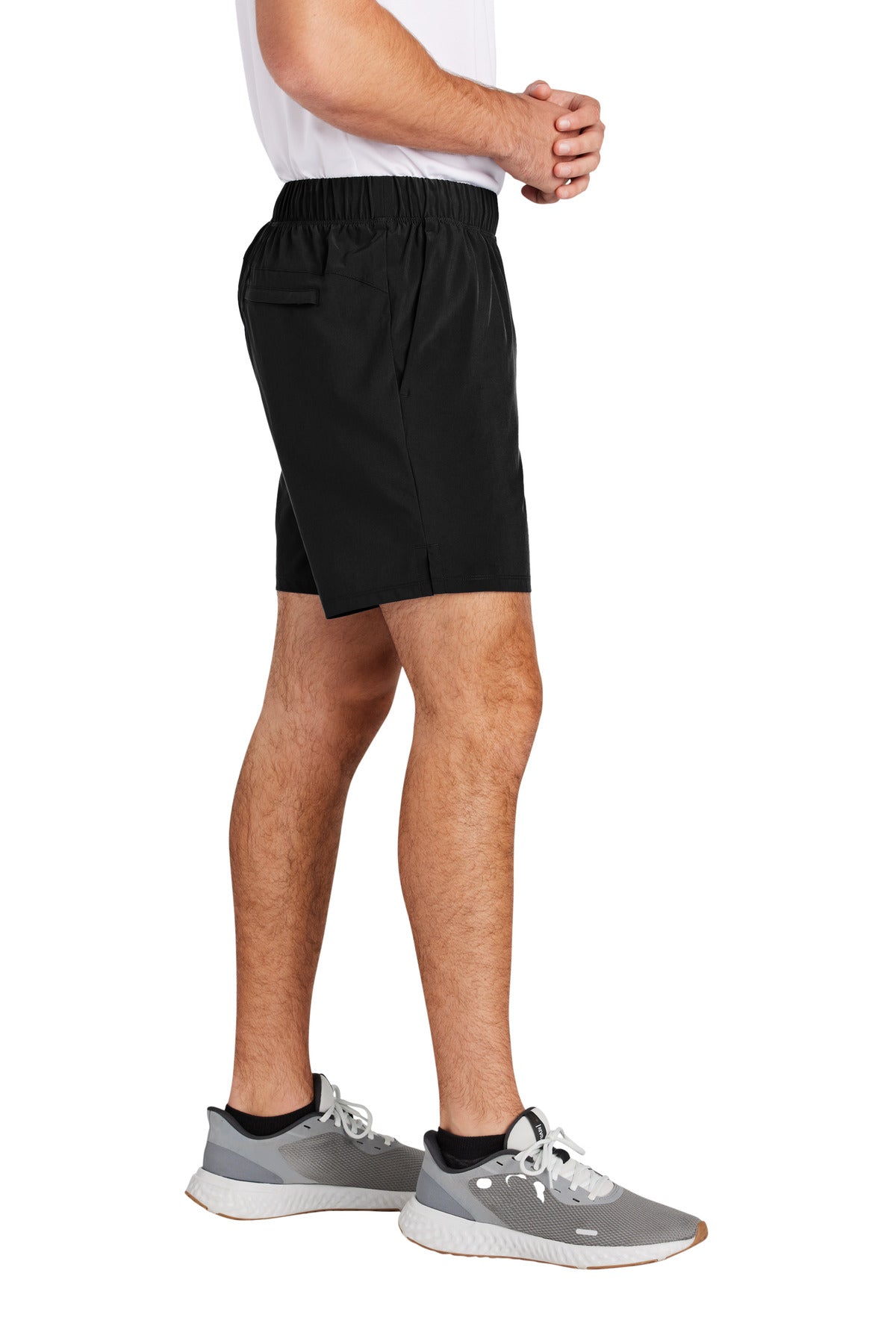 Black Sport-Tek Repeat 7" Short ST485