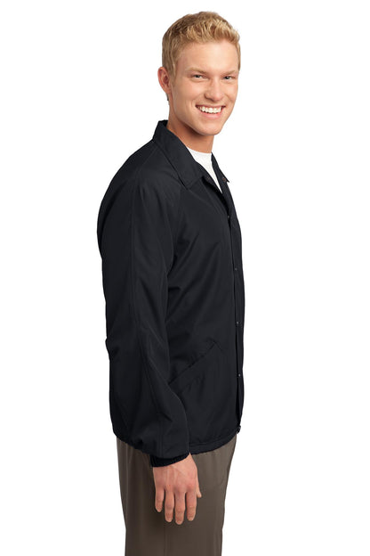 Black Sport-Tek Sideline Jacket. JST71
