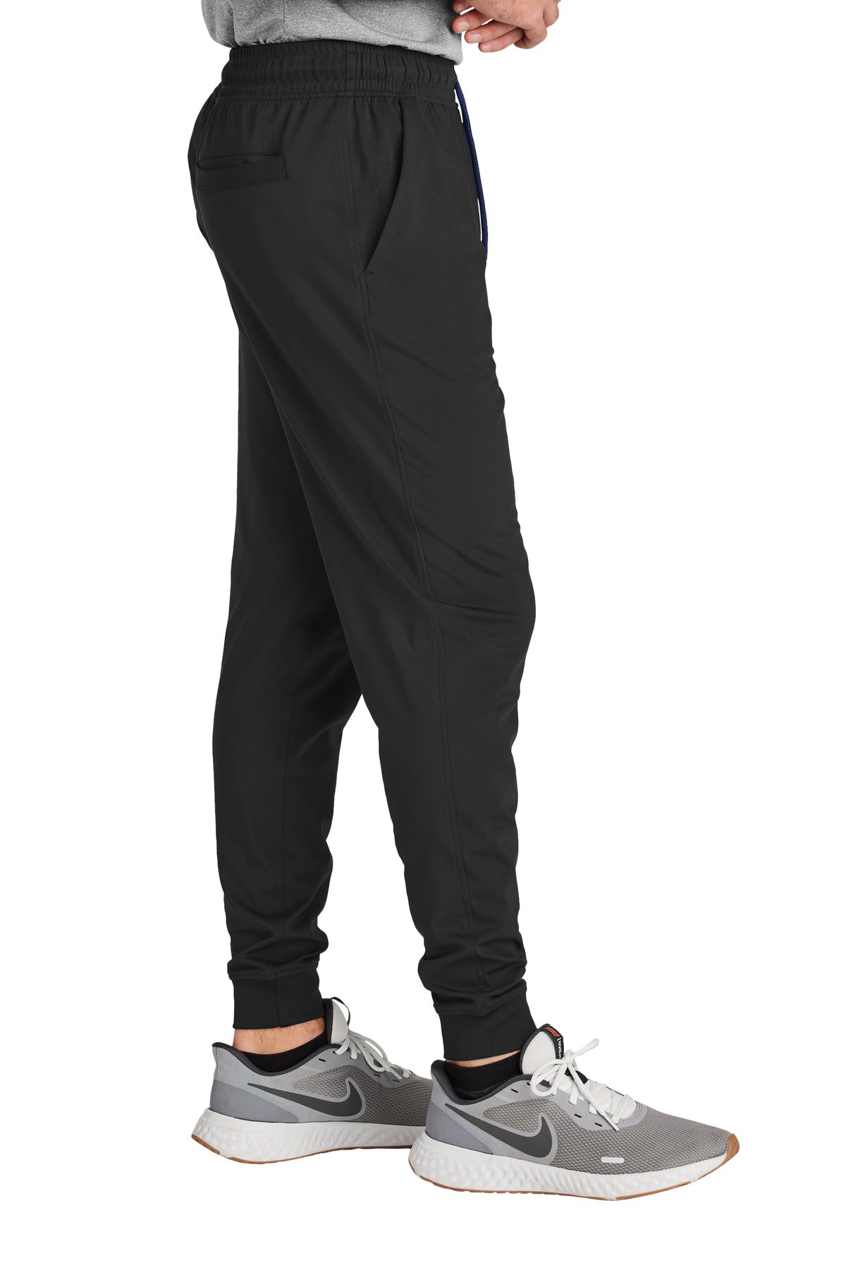 Black Sport-Tek Sport-Wick Stretch Jogger PST858