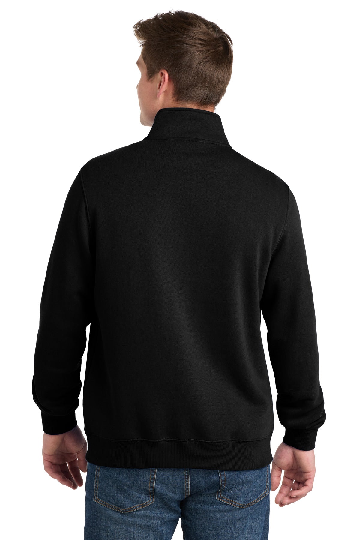 Black Sport-Tek Tall 1/4-Zip Sweatshirt. TST253