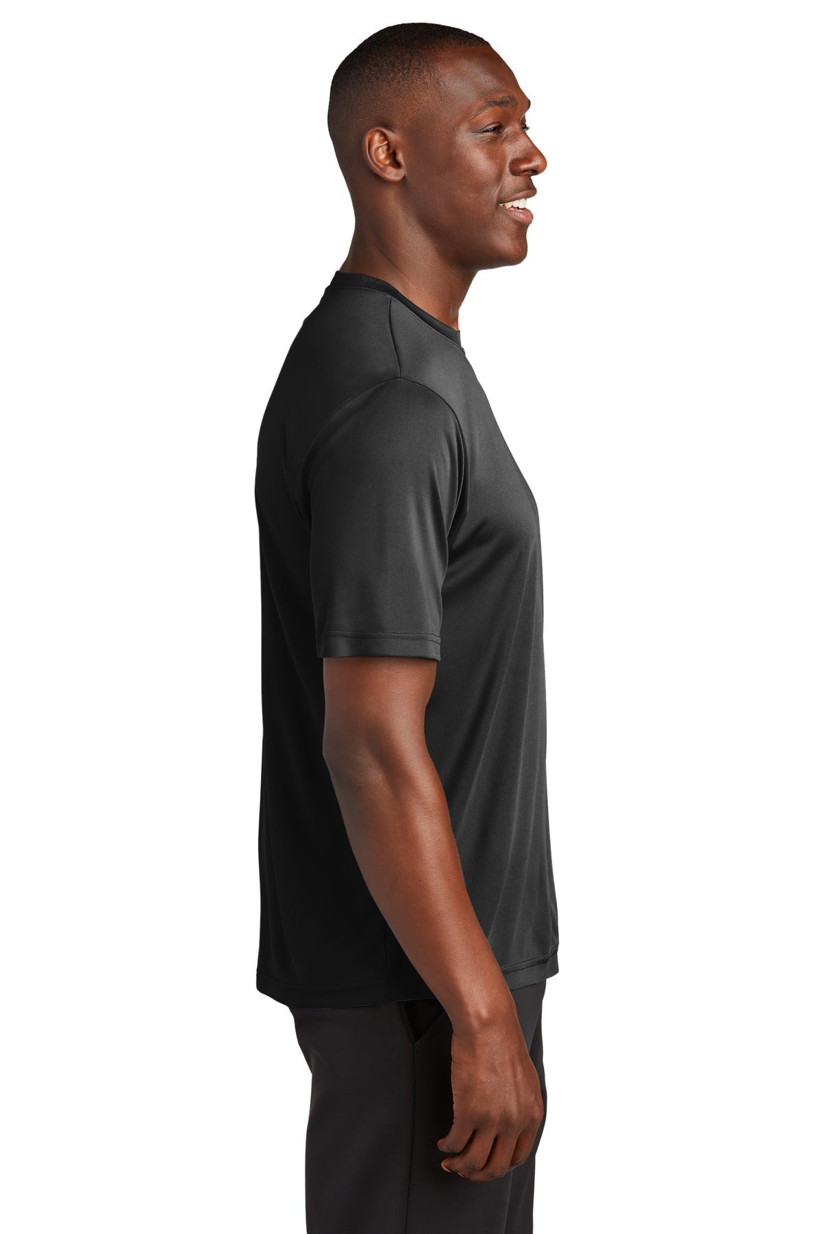 Black Sport-Tek Tall PosiCharge Competitor Tee. TST350