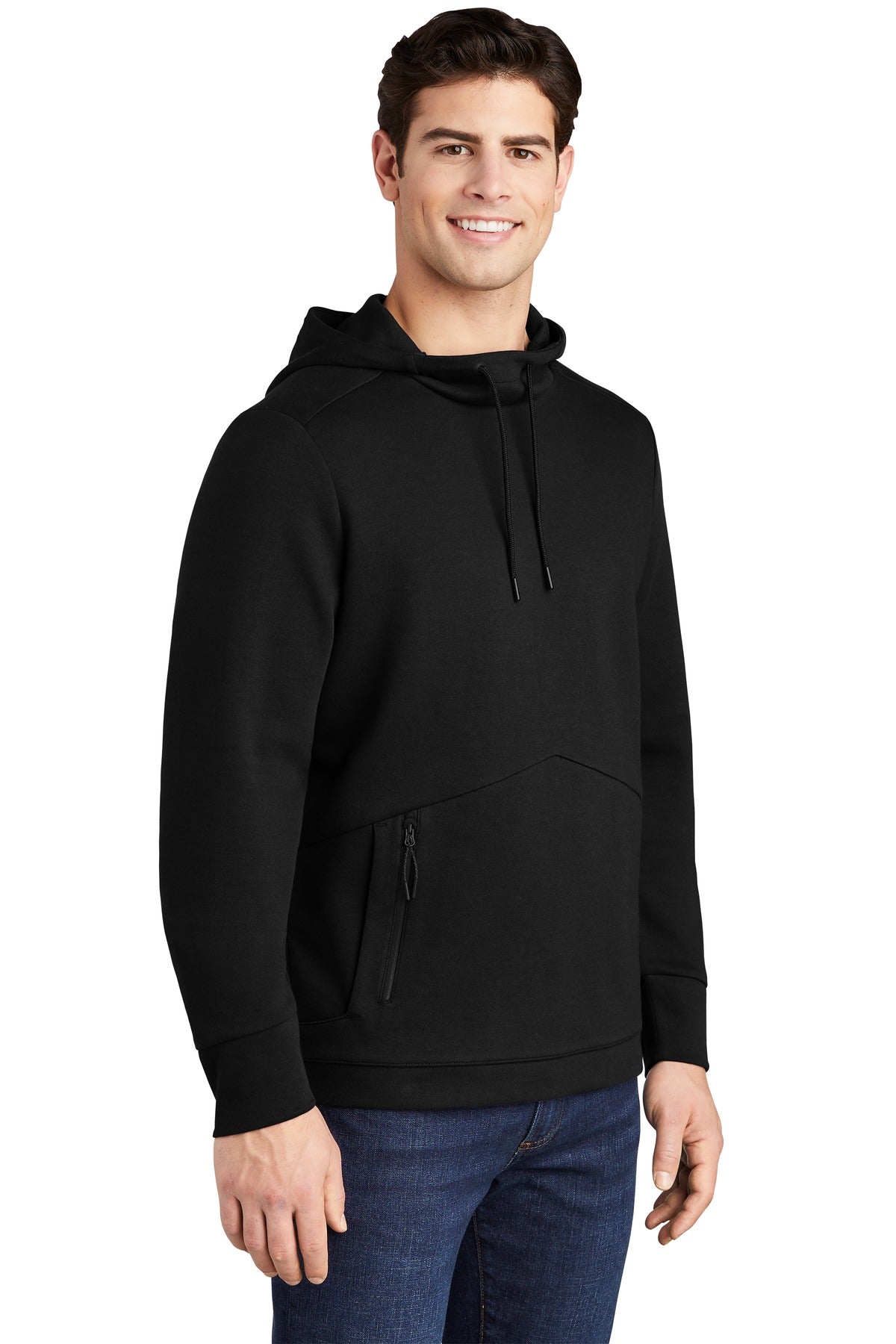 Black Sport-Tek Triumph Hooded Pullover ST280