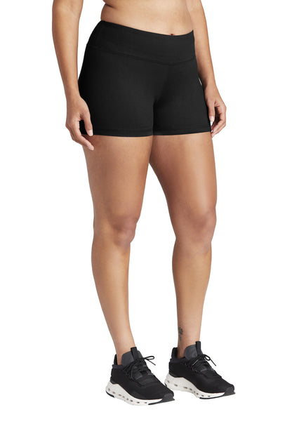 Black Sport-Tek Women's Interval 3" Short LST475