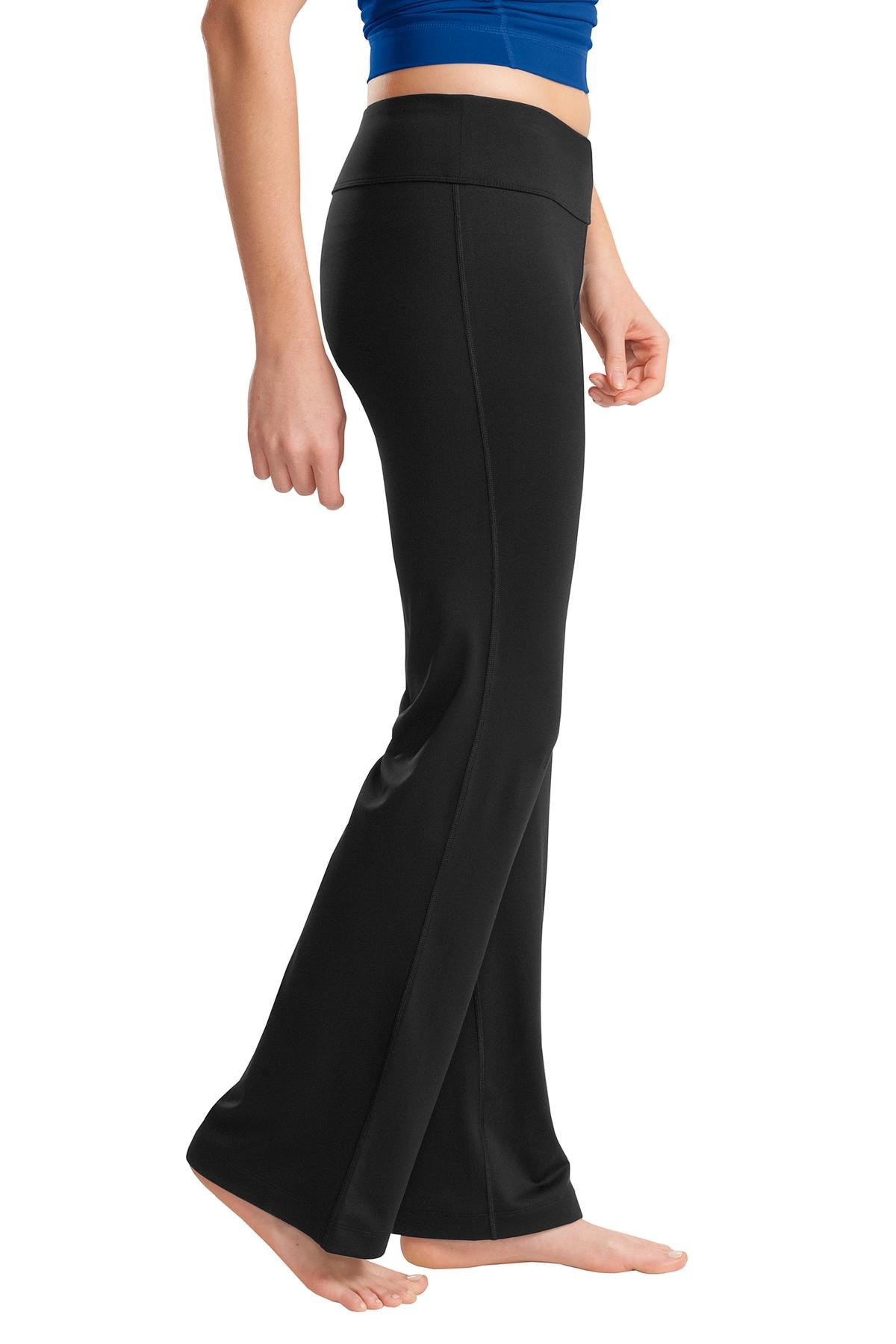 Black Sport-Tek Women's NRG Fitness Pant. LPST880
