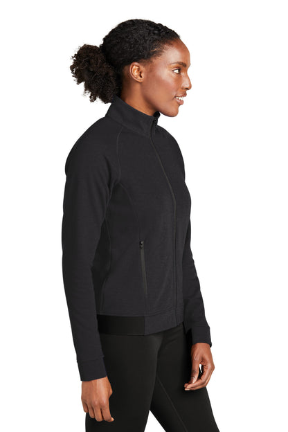 Black Sport-Tek Women's PosiCharge Strive Full-Zip LST570