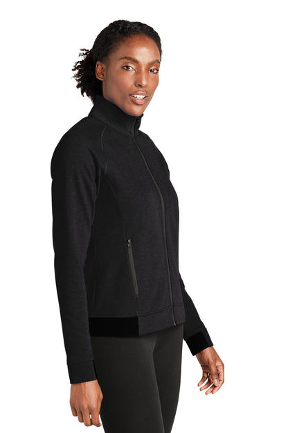 Black Sport-Tek Women's PosiCharge Strive Full-Zip LST570