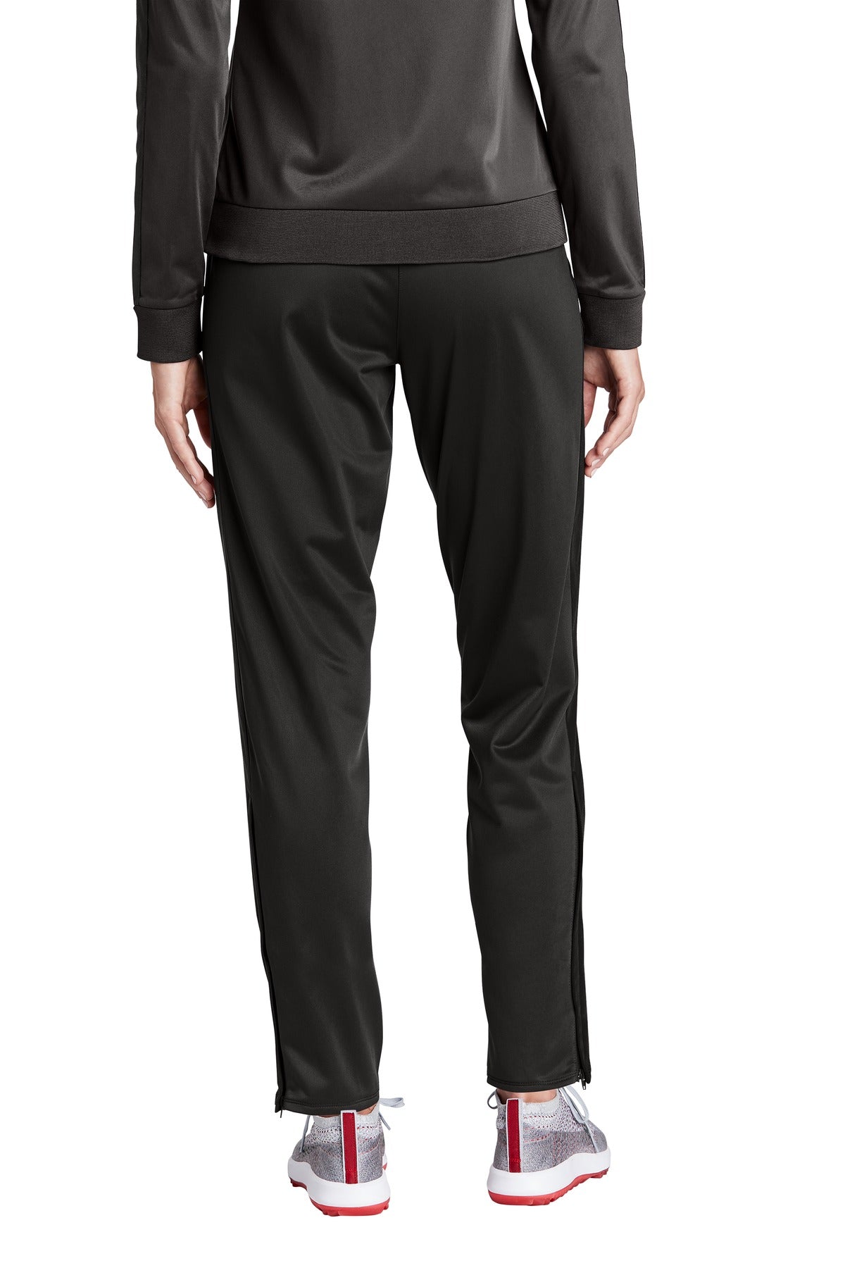 Black Sport-Tek Women's Tricot Track Jogger. LPST95
