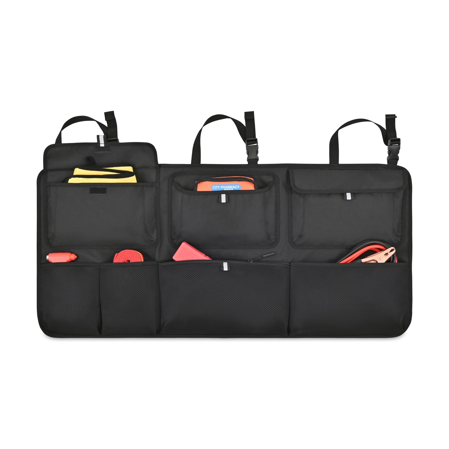 Black Structure Backseat Bunker Organizer plain