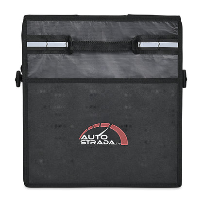 Black Structure Cargo Organizer with Cooler