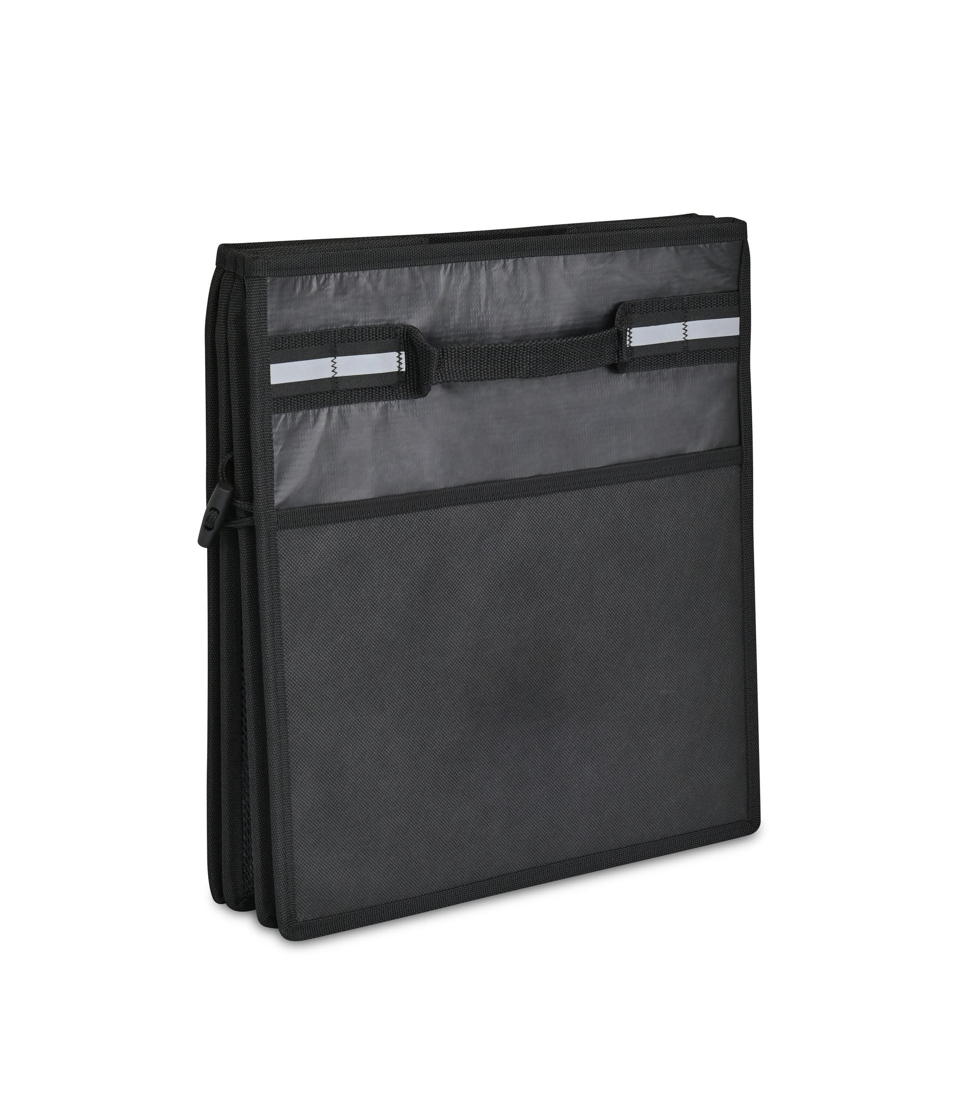 Black Structure Cargo Organizer with Lid plain