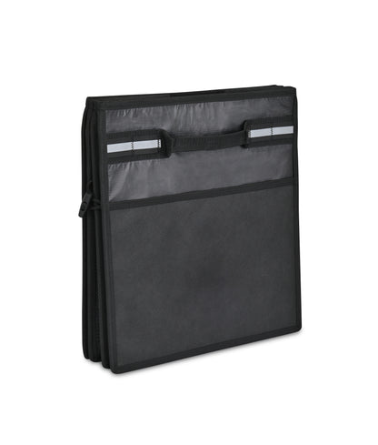 Black Structure Cargo Organizer with Lid plain