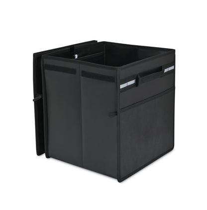 Black Structure Cargo Organizer with Lid plain