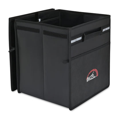 Black Structure Cargo Organizer with Lid