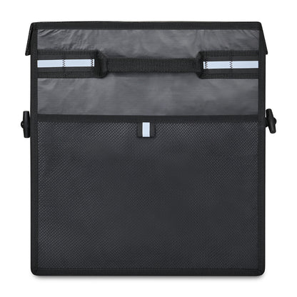 Black Structure Cargo Organizer with Lid