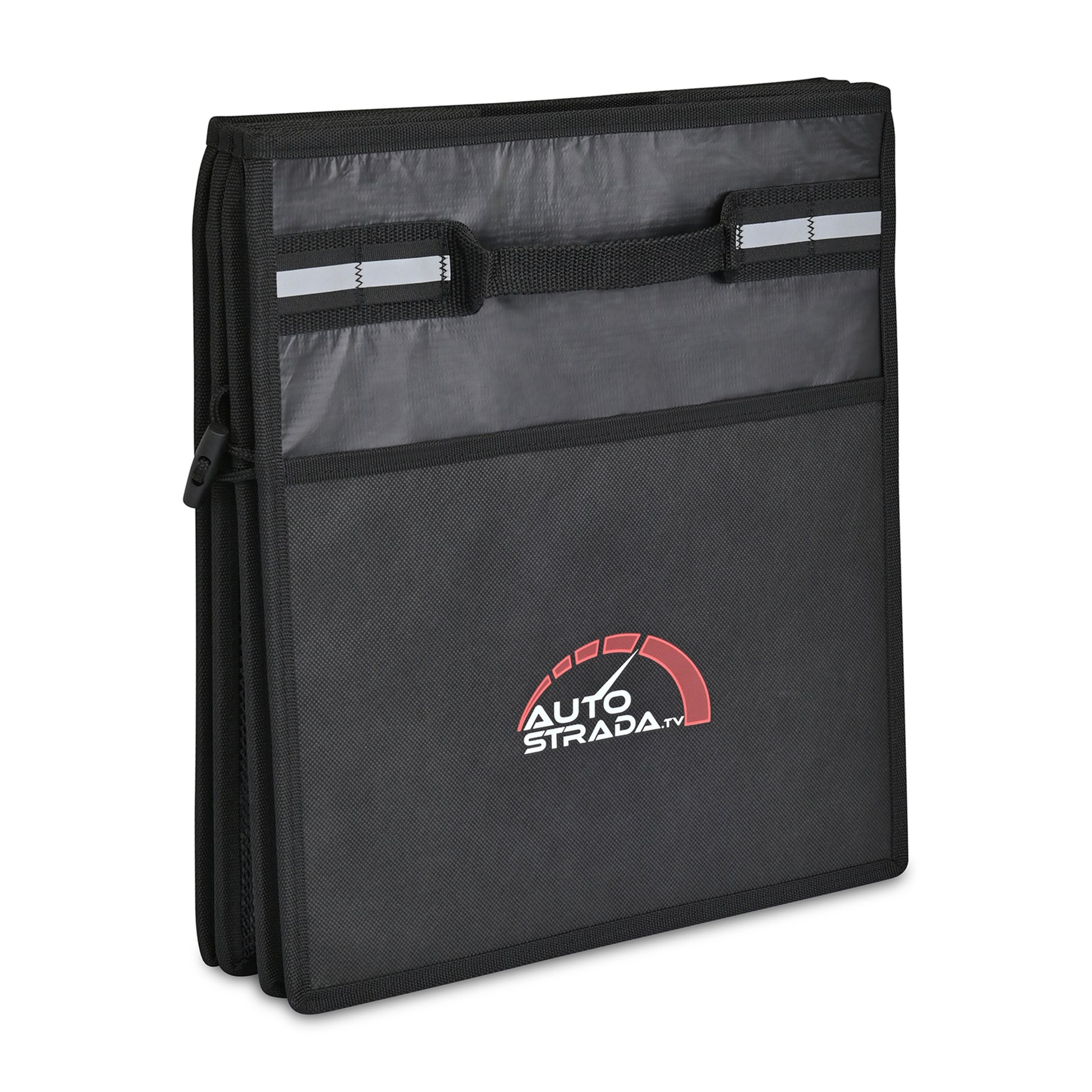 Black Structure Cargo Organizer with Lid