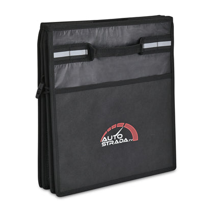 Black Structure Cargo Organizer with Lid