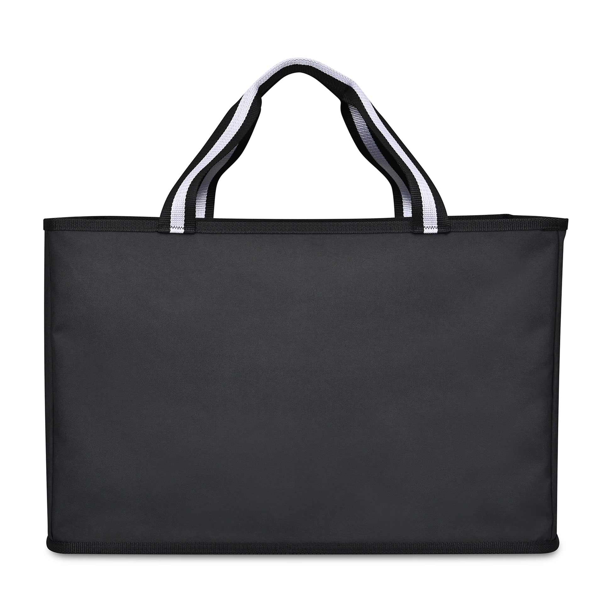 Black Structure Utility Tote