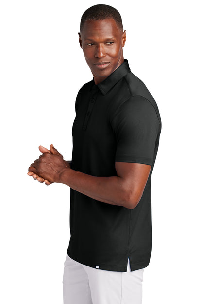 Black TravisMathew Cabana Solid Polo TM1MAA370