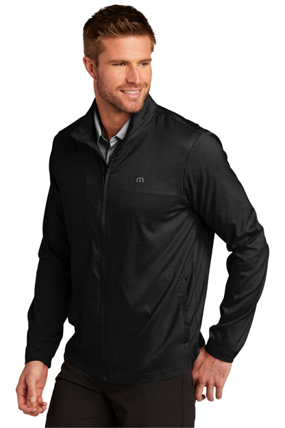 Black TravisMathew Surfside Full-Zip Jacket. TM1MU422