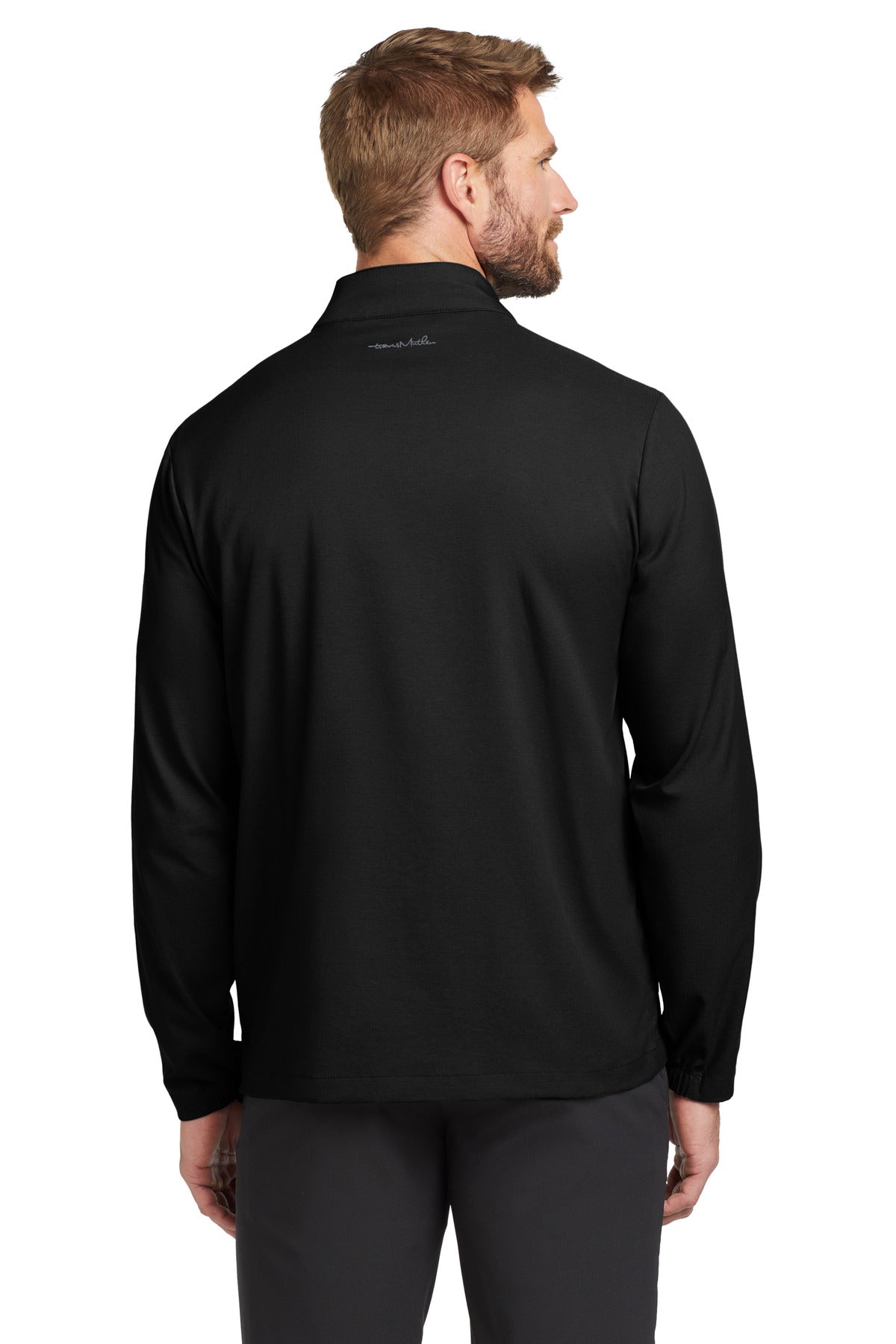 Black TravisMathew Surfside Full-Zip Jacket. TM1MU422