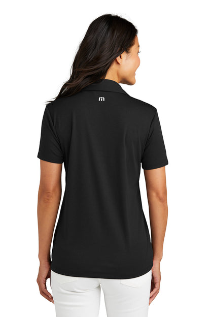 Black TravisMathew Women's Coto Performance Polo TM1WX002