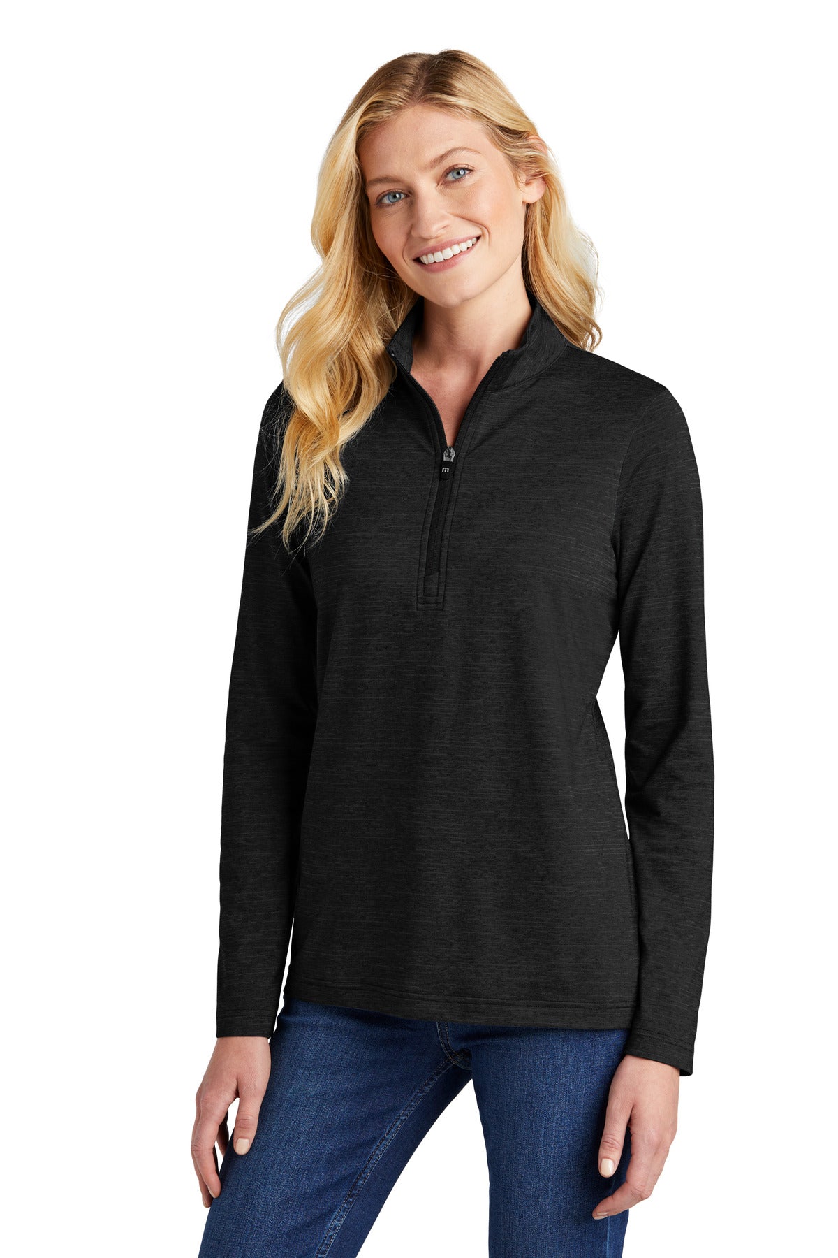 Black TravisMathew Women's Crestview 1/4-Zip TM1WW003