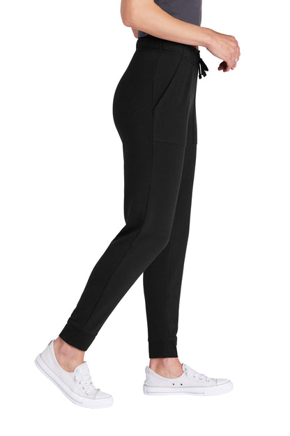 Black Triad So Sport-Tek Women's PosiCharge Tri-Blend Wicking Fleece Jogger LST299