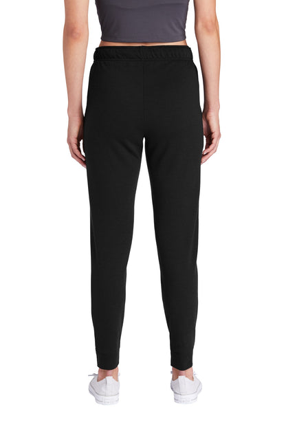 Black Triad So Sport-Tek Women's PosiCharge Tri-Blend Wicking Fleece Jogger LST299