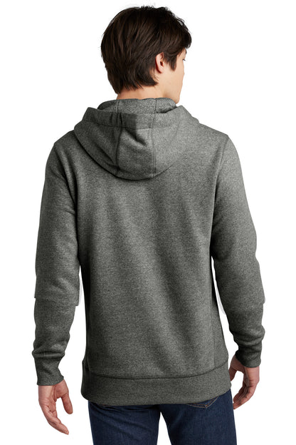 Black Twist New Era French Terry Pullover Hoodie. NEA500