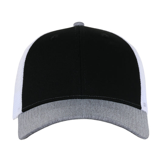 Black-White Ahead Brant Cap plain