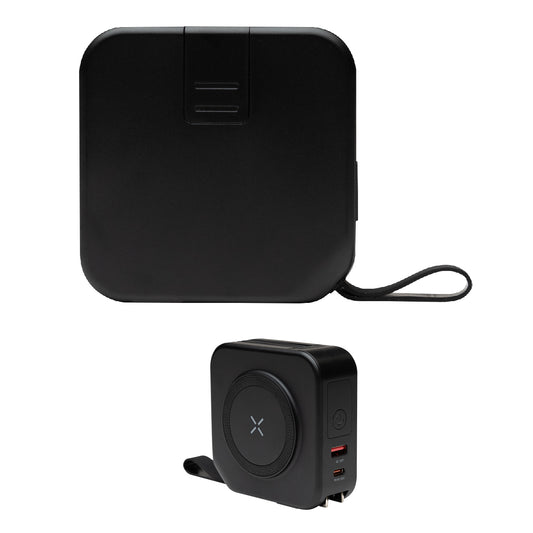 BLACK WITH BLACK 10,000 mAh 5-In-1 Universal Charger plain grouped