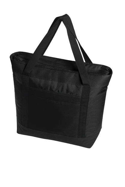 Black/Black Port Authority Large Tote Cooler. BG527