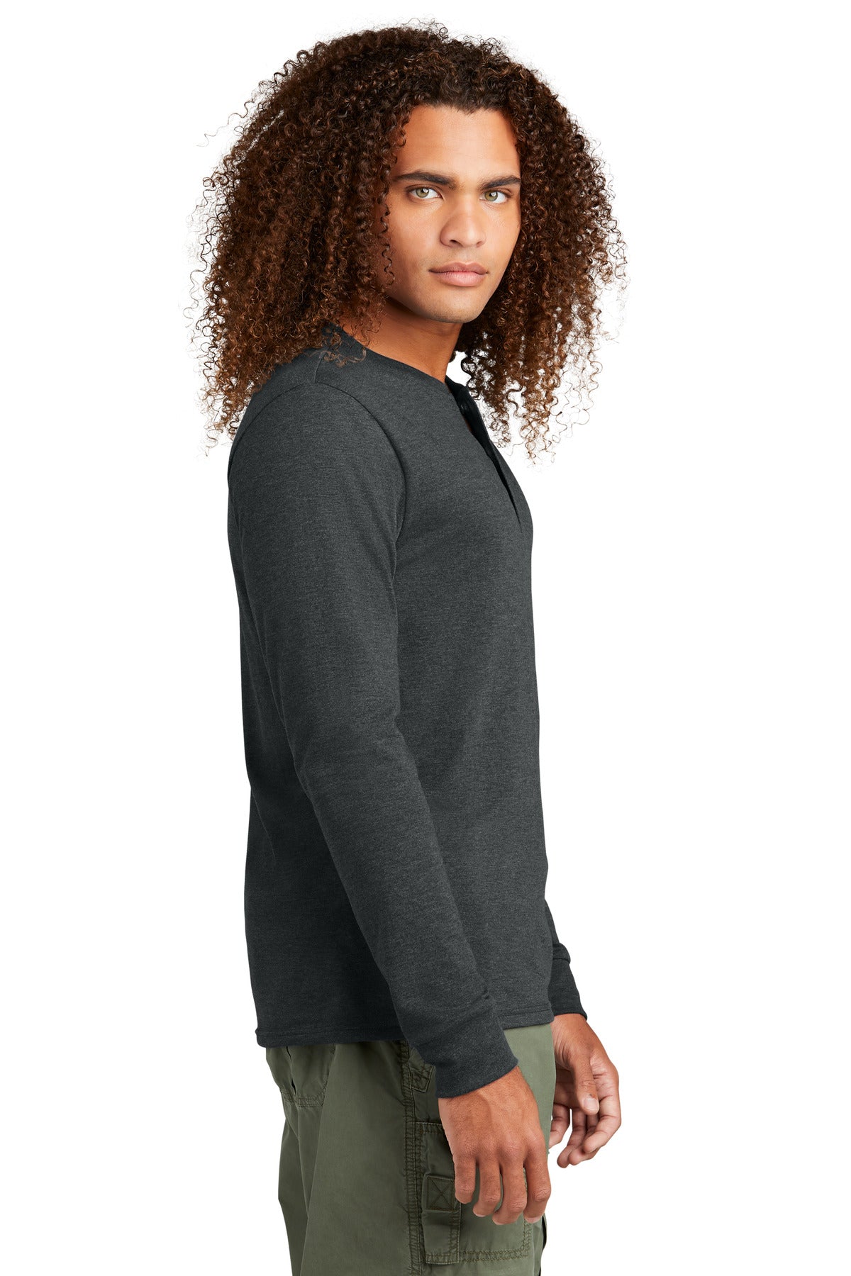 BlackFrost District Perfect Tri Long Sleeve Henley DT145