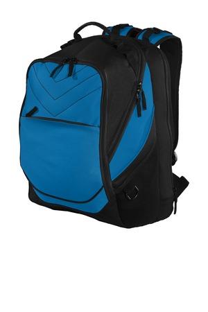 Black/Grey Port Authority Xcape Computer Backpack. BG100