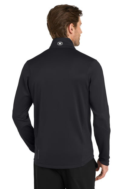 Blacktop OGIO Fulcrum 1/4-Zip. OE701