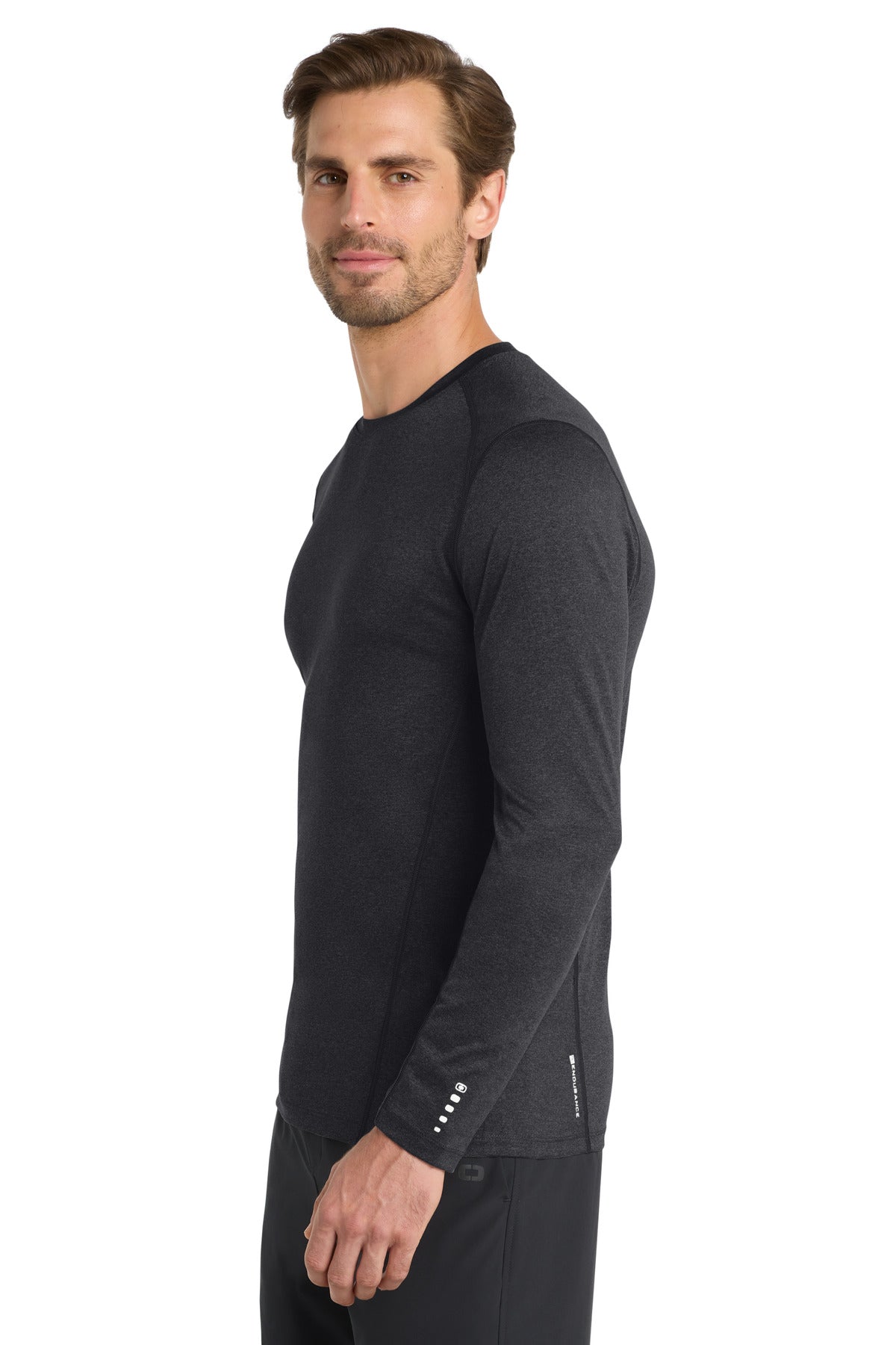 Blacktop OGIO Long Sleeve Pulse Crew. OE321