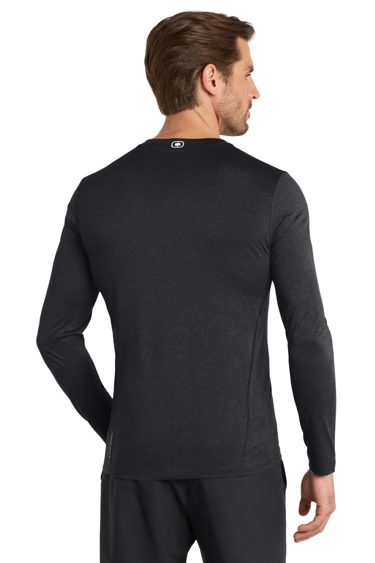 Blacktop OGIO Long Sleeve Pulse Crew. OE321