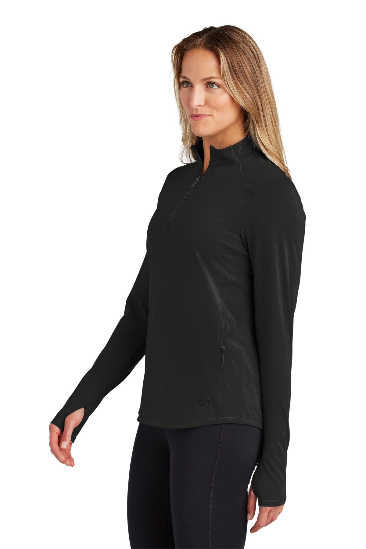 Blacktop OGIO Women's Motion 1/4-Zip LOG153